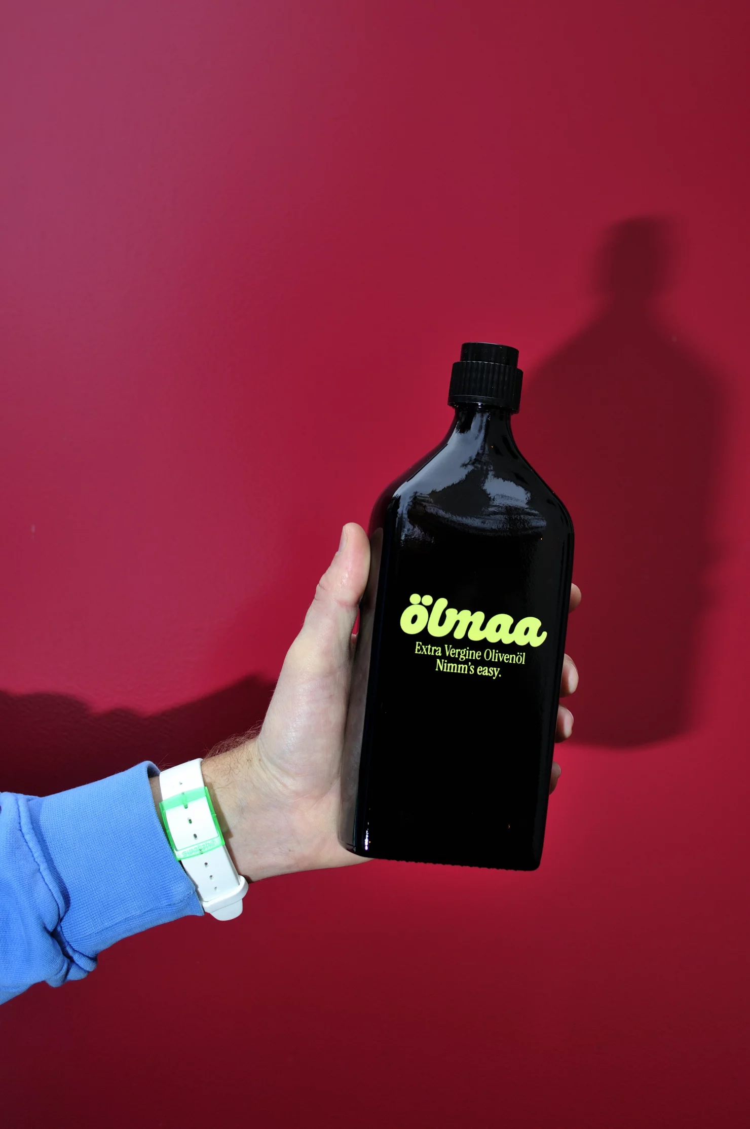 Ölmaa Braunglasflasche – <br/>praktisch & nachfüllbar