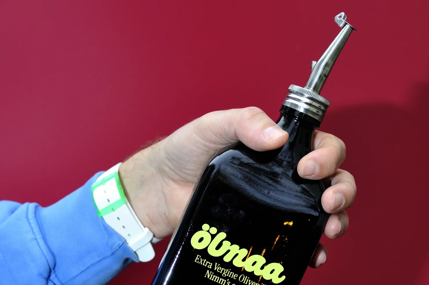 Edelstahlausgiesser – Zubehör (Flasche separat erhältlich)