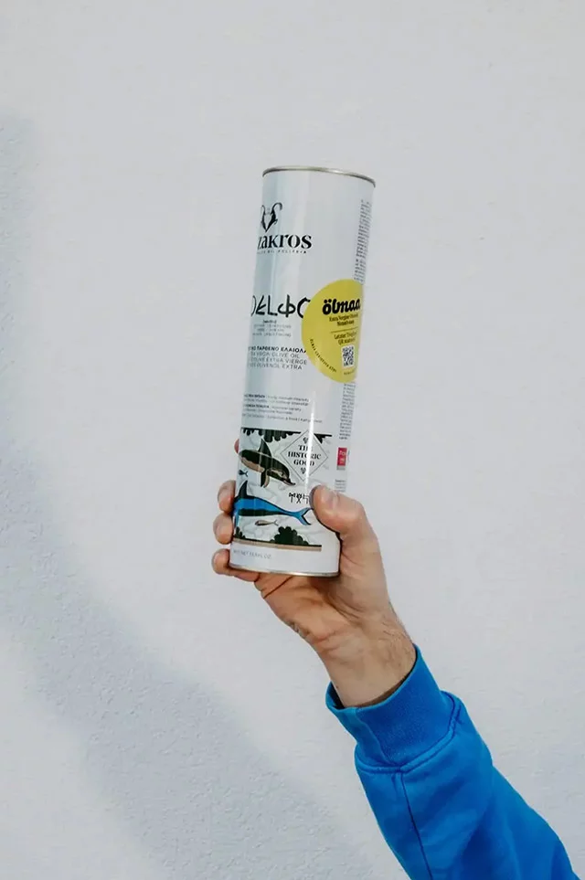 Zakros Kooperative<br/>Sitia, Kreta, Griechenland<br />1 Liter Metalldose