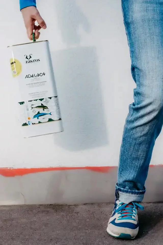 Zakros Kooperative<br />Sitia, Kreta, Griechenland<br />5 Liter Metallkanister